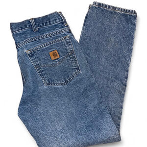 NWOT Carhartt blue denim jeans 33x34

#carhartt #carharttjeans #workwear